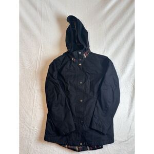 Pendelton‎ Woolen Mills Full Zip Button Black Jacket Men's Small Plaid *